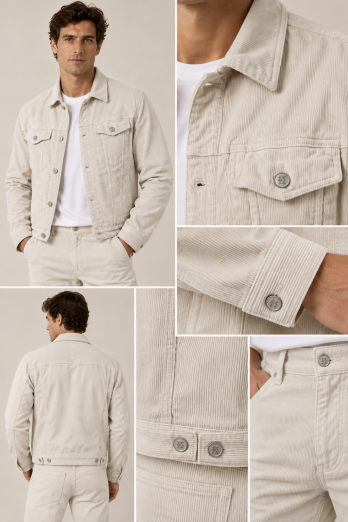 Veste velours JIM
