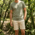 T-shirt en 100% coton Killian Collection Le Blé en Herbe