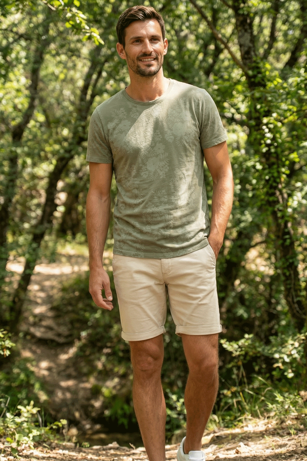 T-shirt en 100% coton Killian Collection Le Blé en Herbe