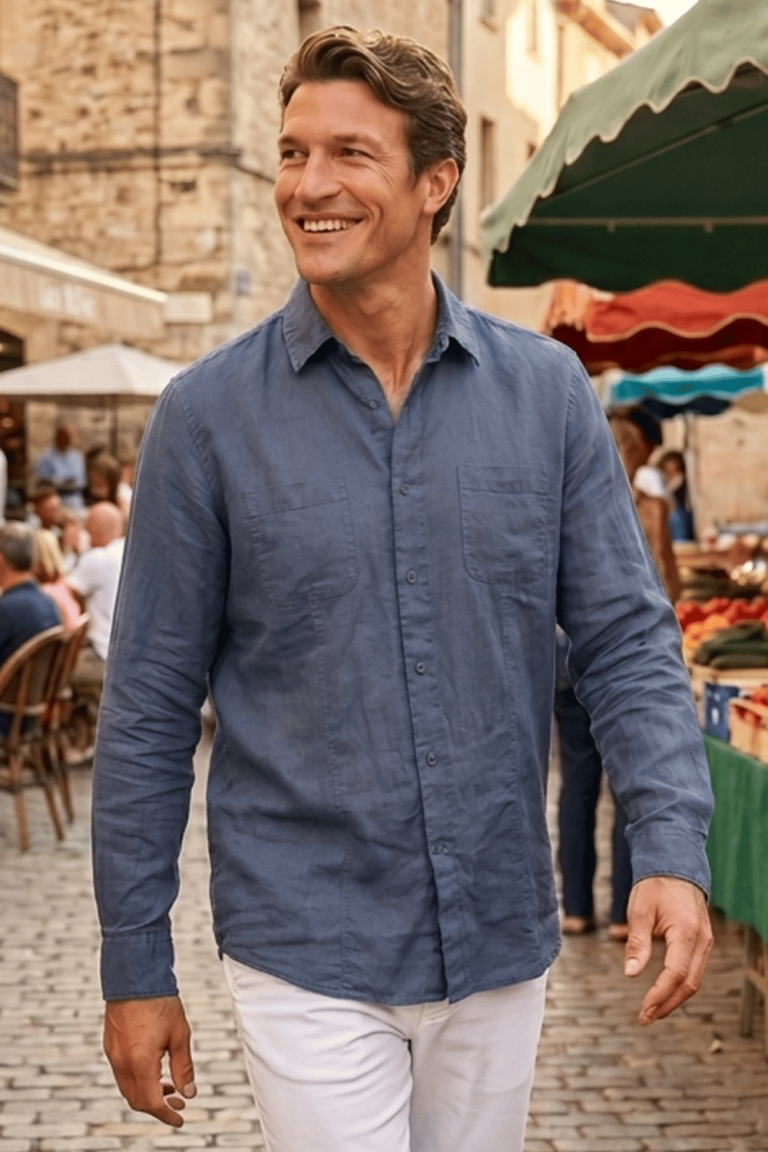 GERHART Chemise bleue