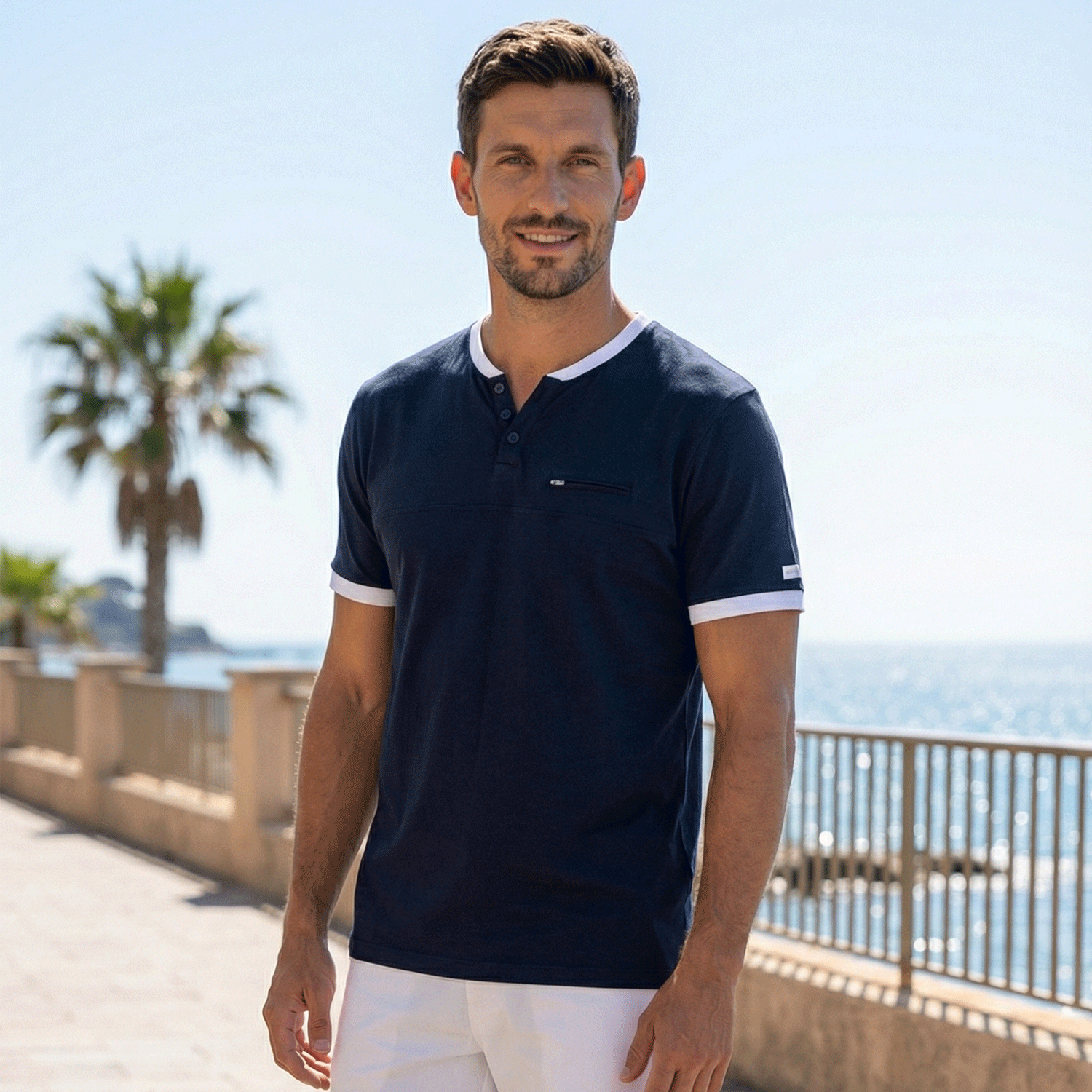 You are currently viewing Polo Henley homme : qu&rsquo;est-ce que c&rsquo;est et comment le porter ?